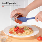 Heat Resistant Silicone Spatula Set of 4, Luxiwise 600ºF High Temp Baking - Image 7