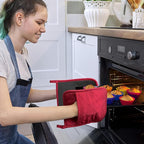 2Pcs Cotton and Neoprene Oven Pads Pot Holders - Image 4