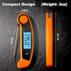 Meat Thermometer Digital Waterproof Instant Read Thermometer - Image 5