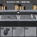 2 PCS Extra Large Stone Dish Drying Mat - Image 2