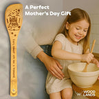 Cooking Gifts For Mom Wooden Spoons for Cooking 6-Piece - Image 3