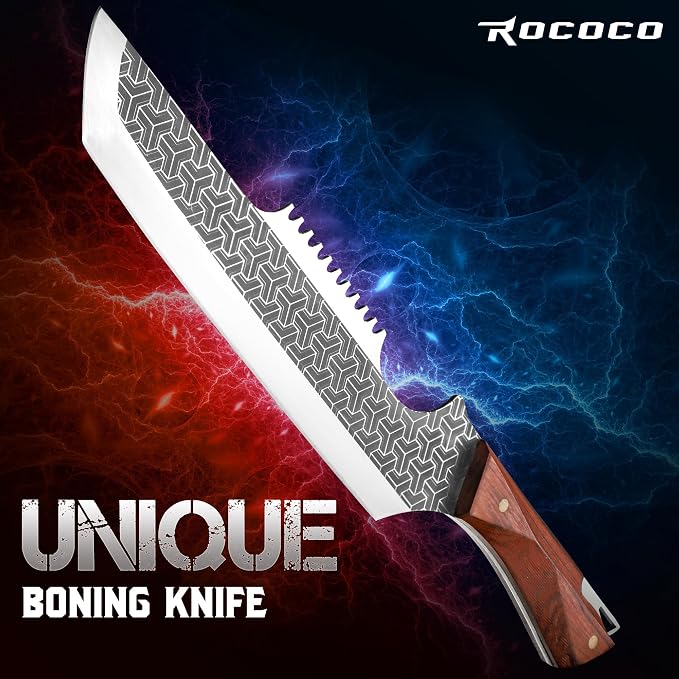 ROCOCO Butcher Meat Cleaver Knife - Image 2