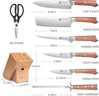YOTSUBA 8 PCS Japanese Kitchen Knife Set - Image 2