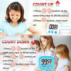 Timer for Kids Teachers Supplies Digital Kitchen Timers for Cooking Large - Image 7