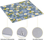 Daisy Flowers Dish Drying Mat for Kitchen Counter, Large Drying Kitchen Mat - Image 4
