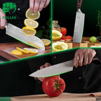 FULLHI 15pcs Japanese Knife Set - Image 4