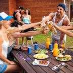 Honoson 8 Pieces Retractable Flat Bottle Opener Bartender Beer Opener - Image 6