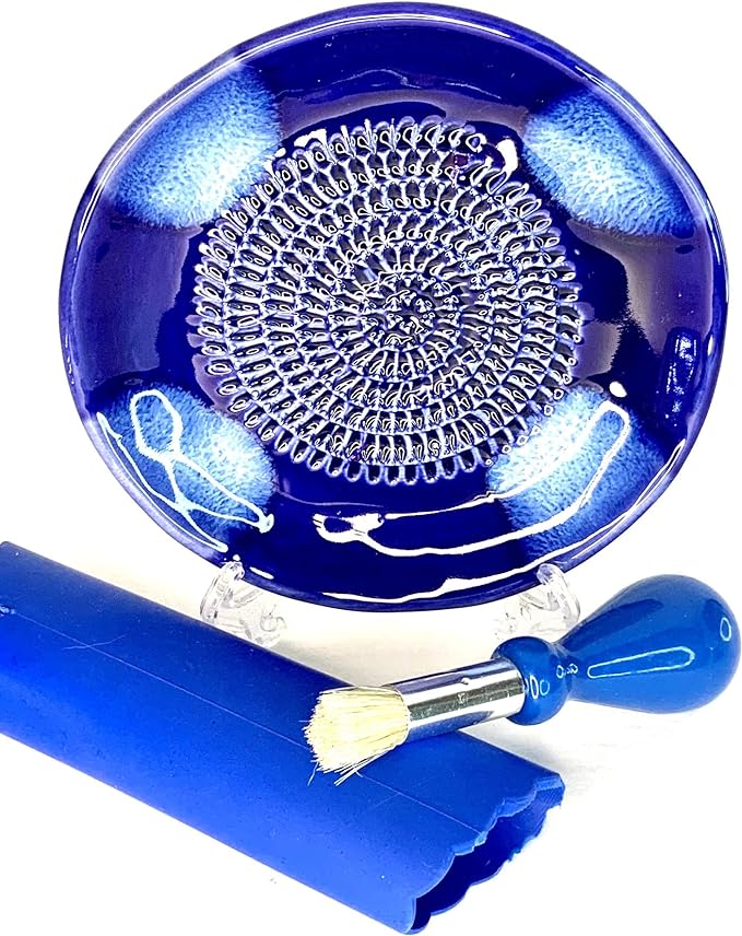 BonCera, All-in-one Premium Ceramic Garlic Grater Plate 4-Piece Set - Image 5