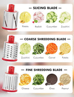 GDL Rotary Cheese Grater Hand Crank - Image 3