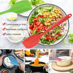 Irenare 65 Pcs Mini Silicone Spatulas Bulk 8.3 Inch Heat Resistant Scrapers - Image 5
