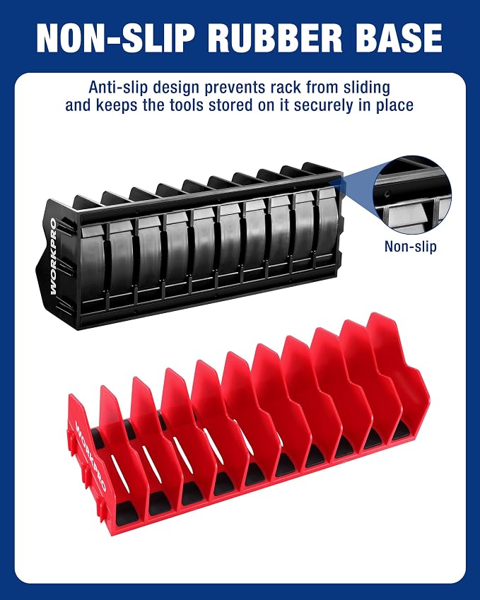 WORKPRO 4-Pack Plier Organizer Rack, Pliers Holder and Cutter Organizers - Image 4