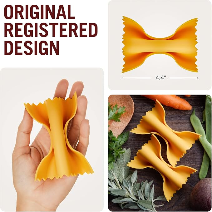 Monkey Business Farfalloni-Shaped Pot Holders – Mini Silicone Pinch Mitts | Fun - Image 4