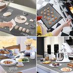 Silicone Baking Mat 32x24 inch, Extra Thick Non-stick Pastry Mat - Image 7