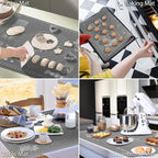 Silicone Baking Mat 24" x 16" Extra Thick Non-stick Pastry Mat - Image 6