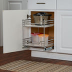 Household Essentials Glidez Chrome-Plated Steel Pull-Out/Slide-Out Storage - Image 3
