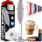 Zulay Kitchen Patented Tornado Triple Whisk Milk Frother by ZulayKitchen