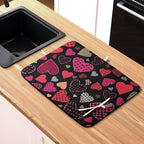 Happy Valentine's Day Kitchen Drying Mats - Image 6