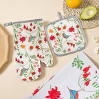 3 Pcs Kitchen Stuff, Kitchen Oven Mitts and Pot Holders Sets - Image 6