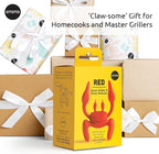 OTOTO Red The Crab Silicone Utensil Rest - Image 6