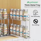 Mystozer Pull Out Spice Rack Organizer - Image 5