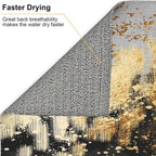 Black Gold Art Splash Dish Drying Mat - Image 5