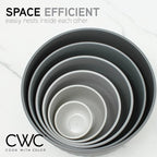 COOK WITH COLOR Prep Bowls with Lids- Wide and Deep Nesting Plastic Small - Image 5