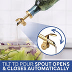 COOK WITH COLOR Glass Olive Oil Bottle Dispenser - Image 6