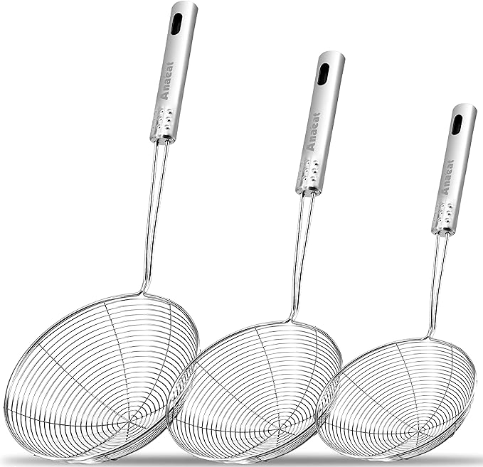 Anaeat Stainless Steel Spider Skimmer by Anaeat