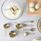 Martha Stewart Richburn 4-Piece Gold Stainless Steel Measuring Spoons Set – - Image 2