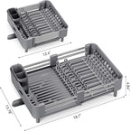 Urackify Stainless Steel Dish Drying Rack - Image 6