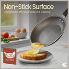Pots and Pans Set, 23-Piece Non Stick Cookware & Bakeware Sets - Image 3