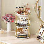 Yatiney 3-Tier Lazy Susan, Rotating Spice Rack, Spinning Organizer, Industrial - Image 4