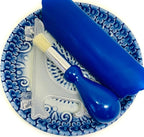 BonCera, All-in-one Premium Ceramic Garlic Grater Plate 4-Piece Set - Image 3