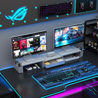 gianotter Dual Monitor Stand Riser, Desk Organizer - Image 7