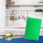 Scrub and Wipe Cleaning Pads – SCRUBIT Dual Sided Scouring Pad and Sponge - Image 6