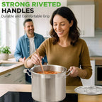 NutriChef 16-Quart Stainless Steel Stockpot - Image 8