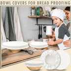 10 Pack Cloth Bowl Covers for Bread Rising - Image 5