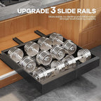 Seinloes 2 Pack Expandable Pull Out Cabinet Organizer 16.5"Deep - Image 5