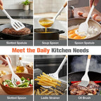 Silicone Cooking Utensils Set of 10 - Image 4