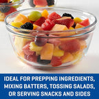 Anchor Hocking 4 Piece Glass Mixing Bowls Set – Durable, and Dishwasher Safe – - Image 4