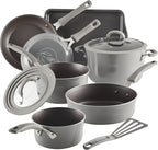 Rachael Ray Cook + Create Nonstick Cookware/Pots and Pan Set, 10 Piece by RachaelRayKitchenware