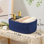 MiniArk Small Storage Baskets for Organizing | Closet Organizer Bins | Shelf - Image 3