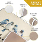 Home Blue Bird Family Dish Drying Mat - Image 4