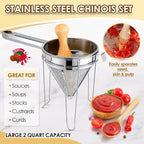 Feekoon Stainless Steel Chinois Strainer - Image 3