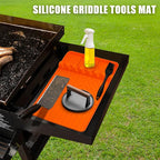 2 PCS Silicone Griddle Tools Mat - Image 6