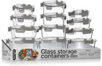 Bakken Borosilicate Glass Food Storage Containers by BAKK%C3%8BNMASTER