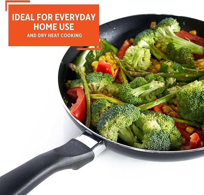Imusa 8in Bistro Aluminum Nonstick Fry Pan - Image 6