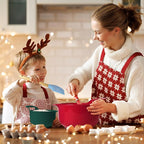 BoxedHome 4 Pack Nesting Mixing Bowl Christmas Set - Image 5