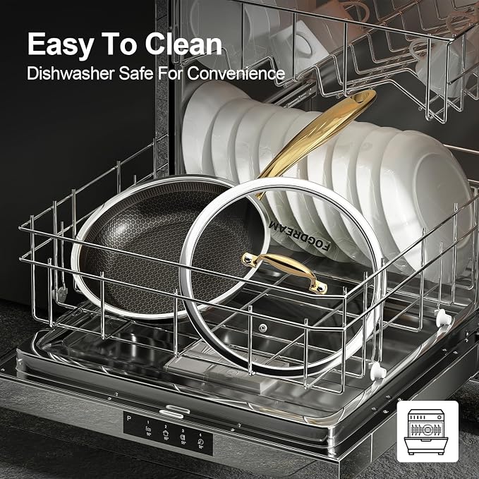 FogDream 12 Inch Stainless Steel Frying Pan - Image 8
