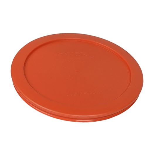 Pyrex 7201-PC 4 Cup Pumpkin Orange Food Storage Replacement Lid - Image 2